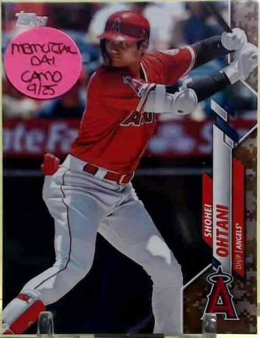 Shohei Ohtani [Memorial Day Camo] #125
