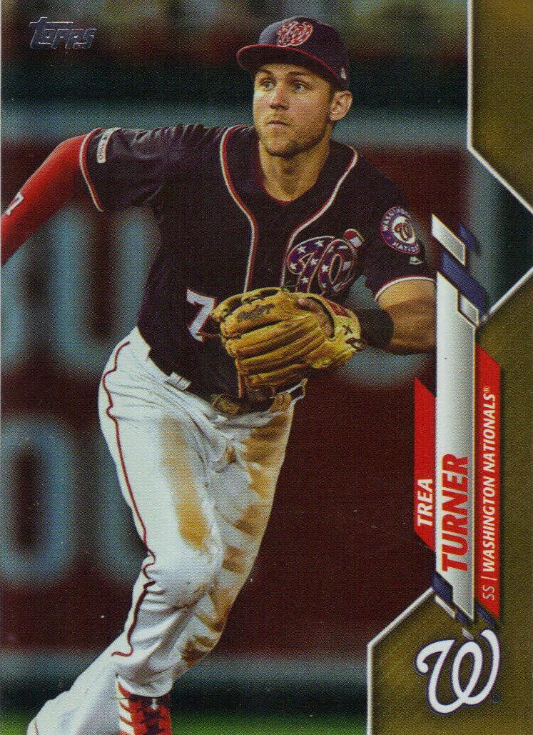 Trea Turner [Gold Foil] #214