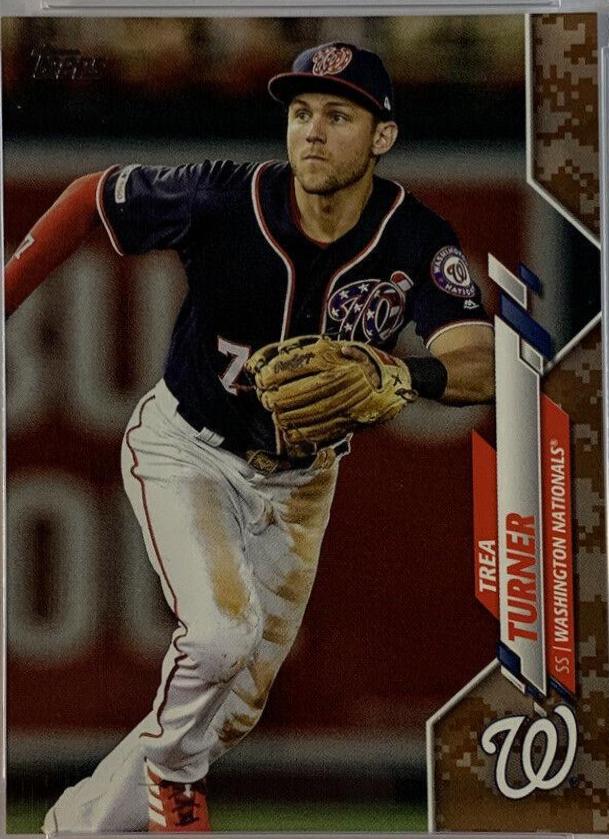 Trea Turner [Memorial Day Camo] #214