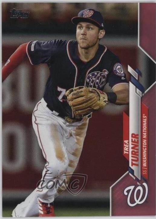 Trea Turner [Mother's Day Pink] #214