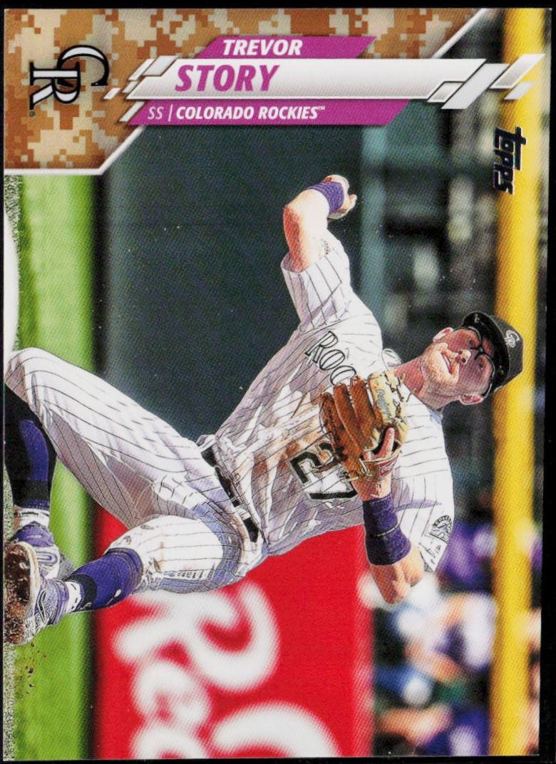 Trevor Story [Memorial Day Camo] #637
