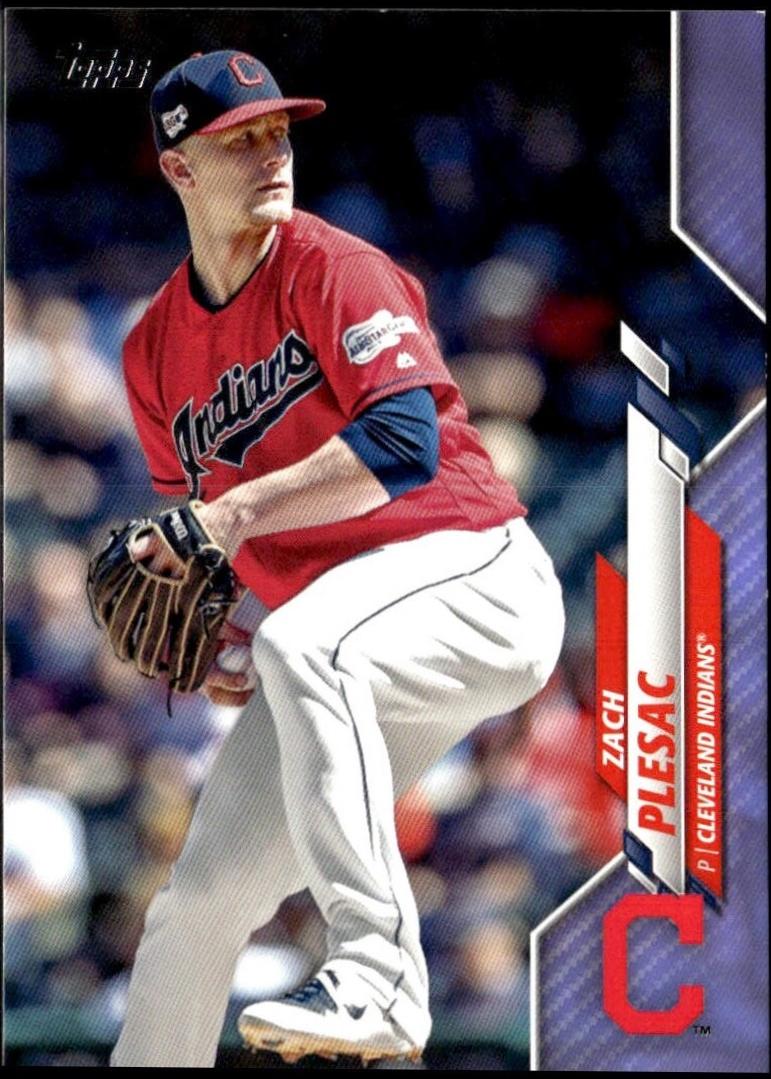 Zach Plesac [Father's Day Blue] #653