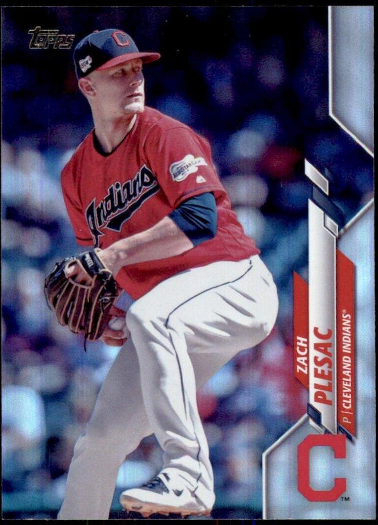 Zach Plesac [Rainbow Foil] #653