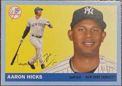 Aaron Hicks [Blue] #28
