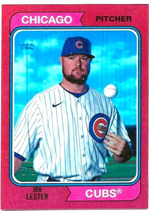 Jon Lester [Red Holo Foil] #134