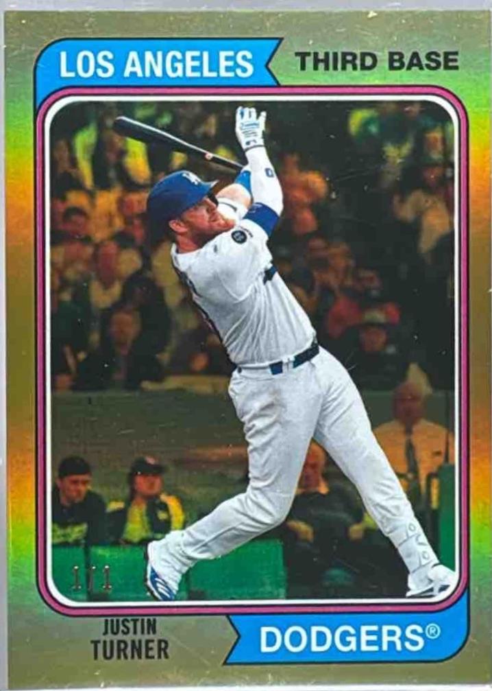 Justin Turner [Gold Foil] #167