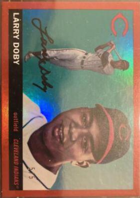 Larry Doby [Red Holo Foil] #76
