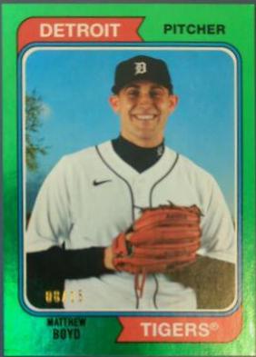 Matthew Boyd [Green Holo Foil] #181