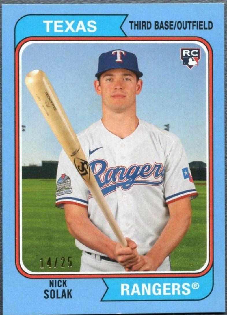 Nick Solak [Blue] #111