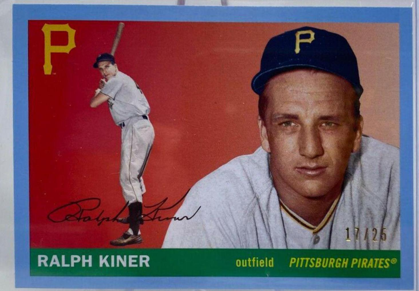 Ralph Kiner [Blue] #74