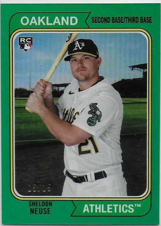 Sheldon Neuse [Green Holo Foil] #187