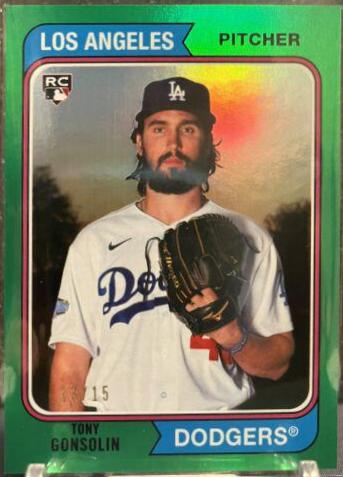 Tony Gonsolin [Green Holo Foil] #133