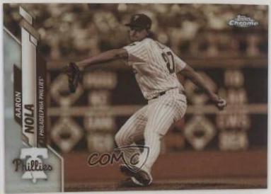 Aaron Nola [Sepia Refractor] #199