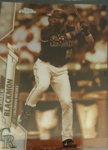 Charlie Blackmon [Sepia Refractor] #73