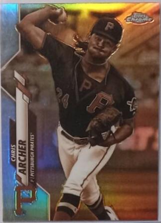 Chris Archer [Sepia Refractor] #54