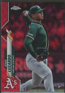 Jesus Luzardo [Red Wave Refractor] #5