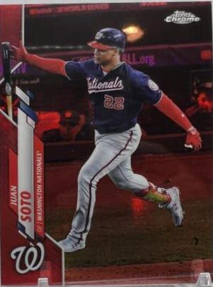Juan Soto [SP Variation Red Refractor] #12