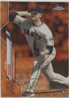Logan Webb [Orange Wave Refractor] #117