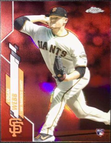 Logan Webb [Red Refractor] #117