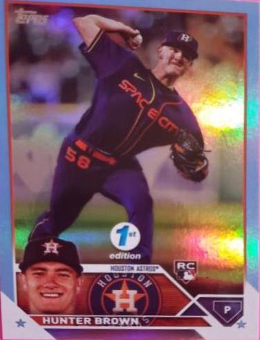 Hunter Brown [1st Edition Light Blue] #111