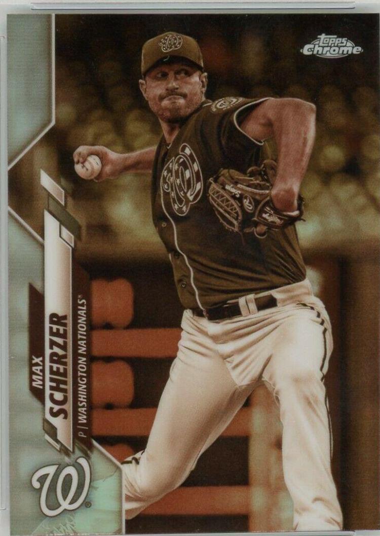 Max Scherzer [Sepia Refractor] #139