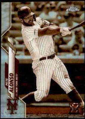 Pete Alonso [Sepia Refractor] #80