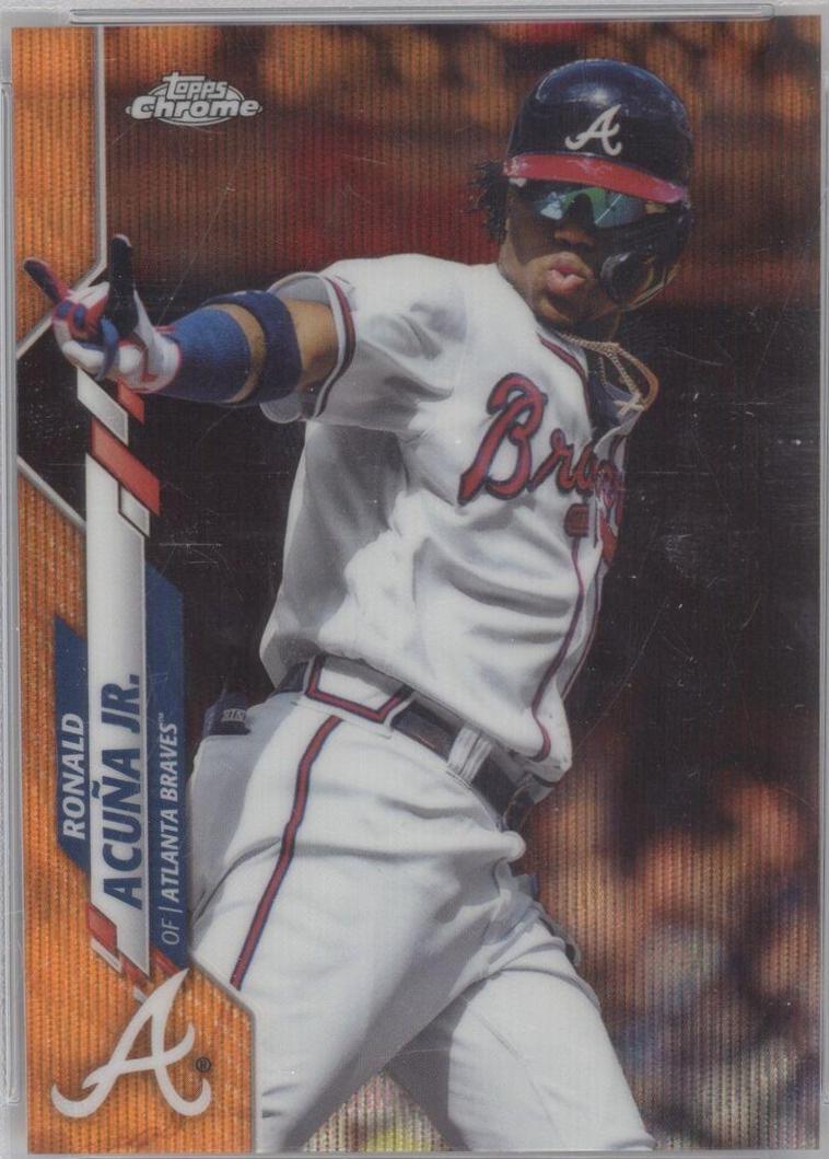 Ronald Guzman [Orange Wave Refractor] #129