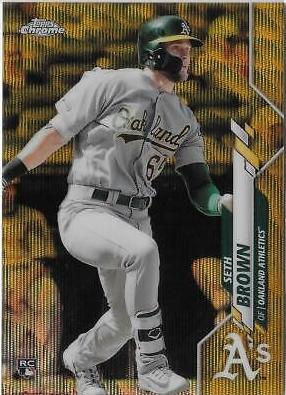 Seth Brown [Gold Wave Refractor] #23