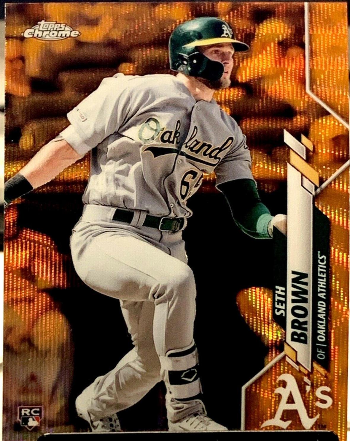 Seth Brown [Orange Wave Refractor] #23