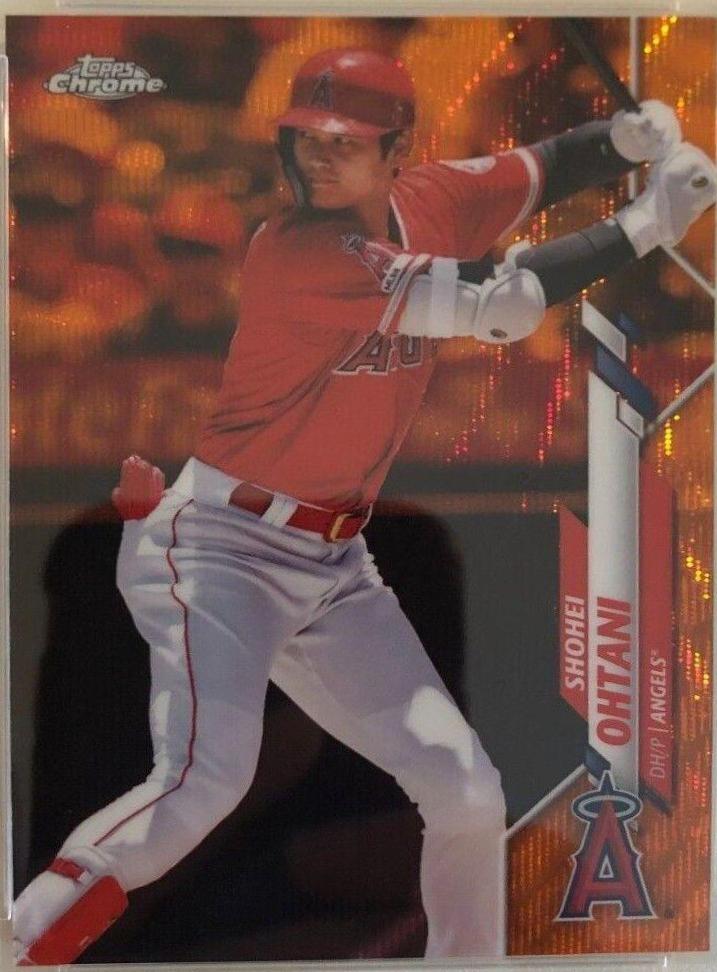 Shohei Ohtani [Orange Wave Refractor] #21