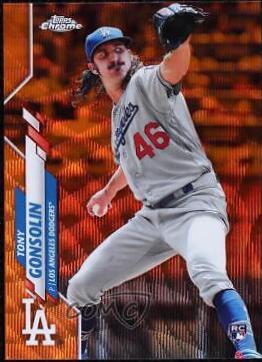 Tony Gonsolin [Orange Wave Refractor] #114