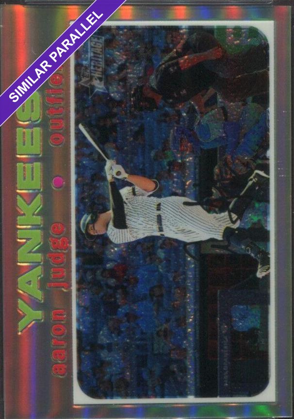 Aaron Judge [Chrome Purple Refractor] #THC-395