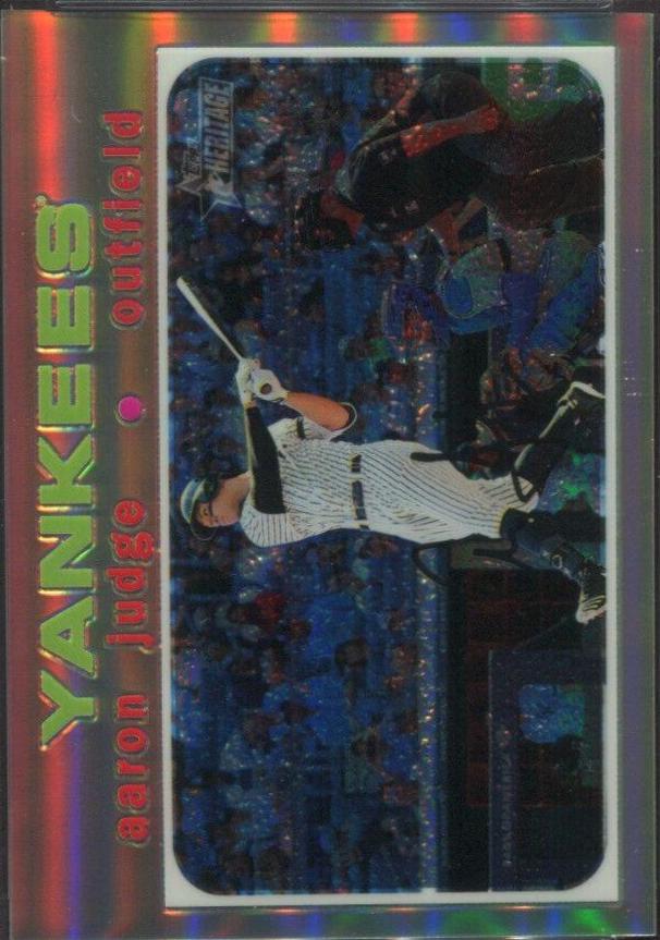 Aaron Judge [Chrome Refractor] #THC-395