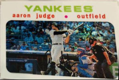 Aaron Judge [Chrome White Refractor] #THC-395