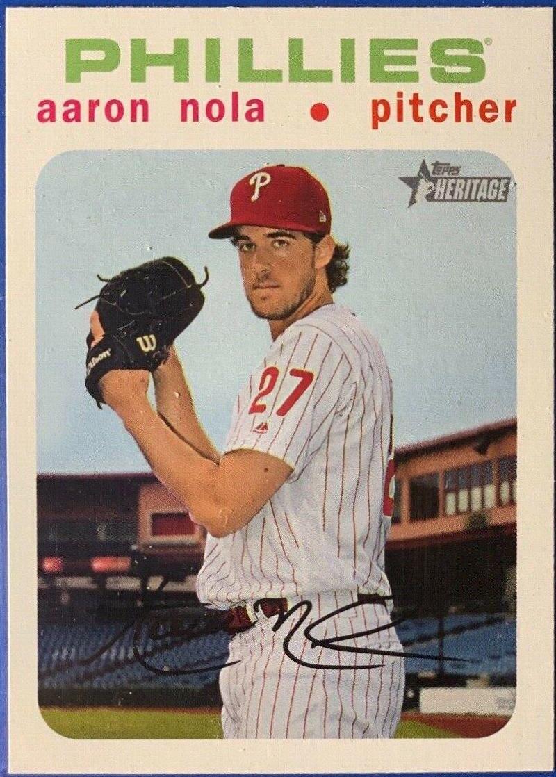 Aaron Nola [White Border] #53