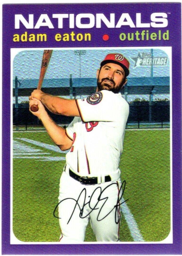 Adam Eaton [Chrome Purple Refractor] #THC-320
