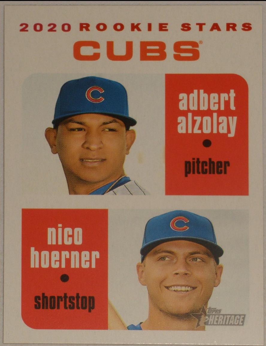 Adbert Alzolay / Nico Hoerner [White Border] #121