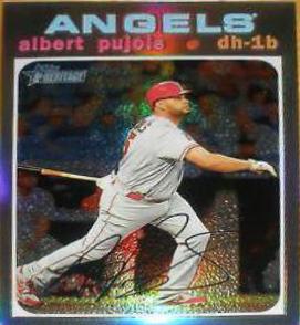 Albert Pujols [Chrome Refractor] #THC-78