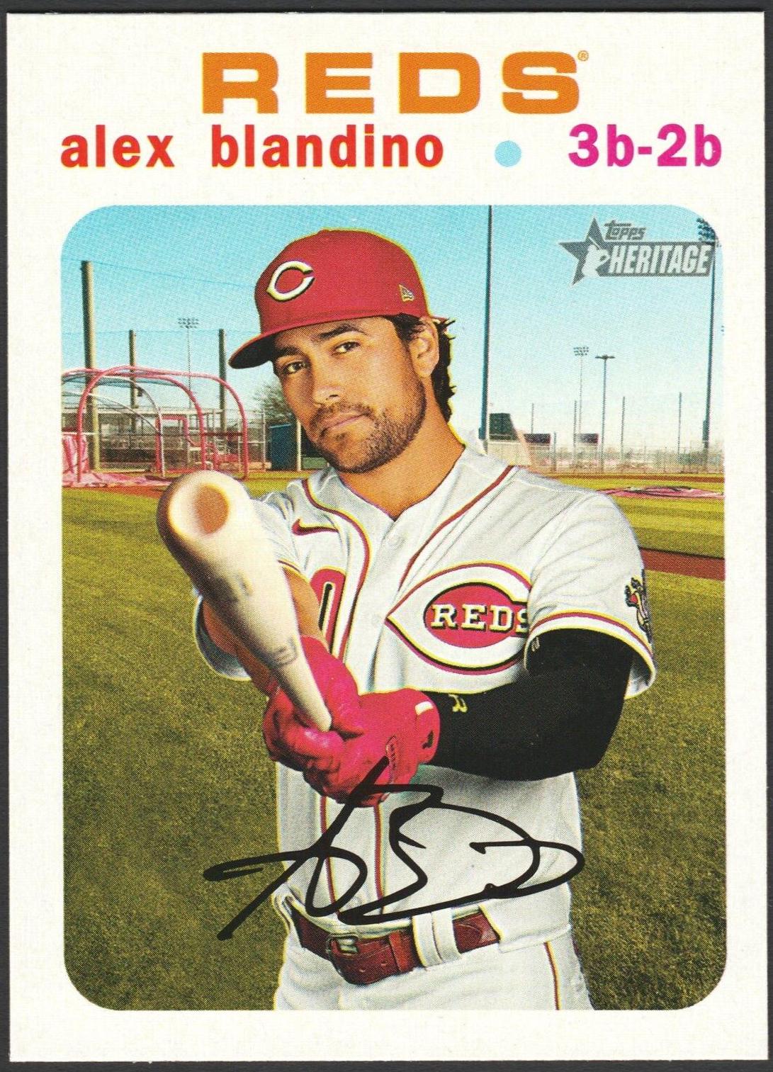 Alex Blandino [White Border] #721