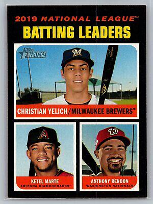 Anthony Rendon / Christian Yelich / Ketel Marte [French Text] #62