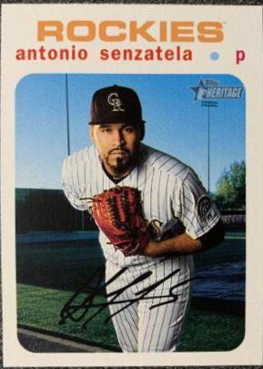Antonio Senzatela [White Border] #73
