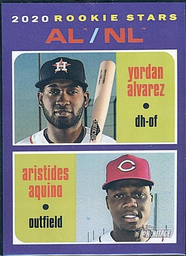 Aristides Aquino / Yordan Alvarez [Chrome Purple Refractor] #THC-54