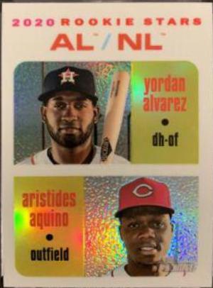 Aristides Aquino / Yordan Alvarez [Chrome White Refractor] #THC-54