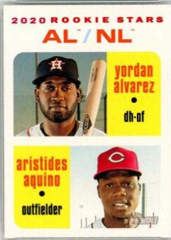 Aristides Aquino / Yordan Alvarez [White Border] #54