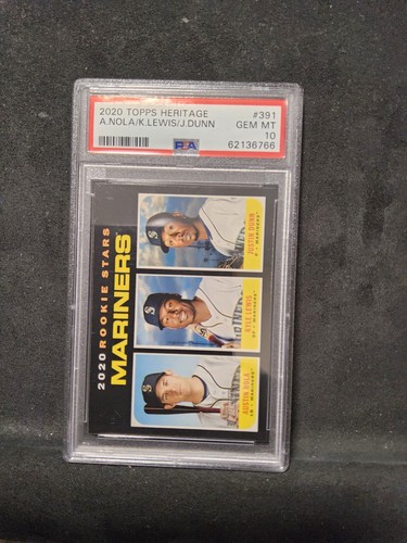 Austin Nola / Kyle Lewis / Justin Dunn #391