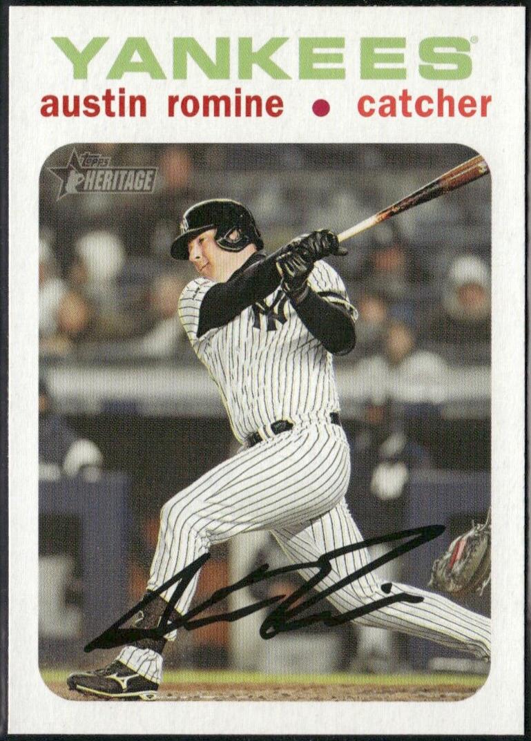 Austin Romine [White Border] #382