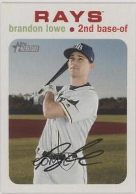 Brandon Lowe [White Border] #255