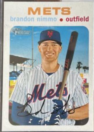 Brandon Nimmo [White Border] #193