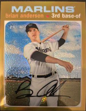 Brian Anderson [Chrome Gold Refractor] #THC-240