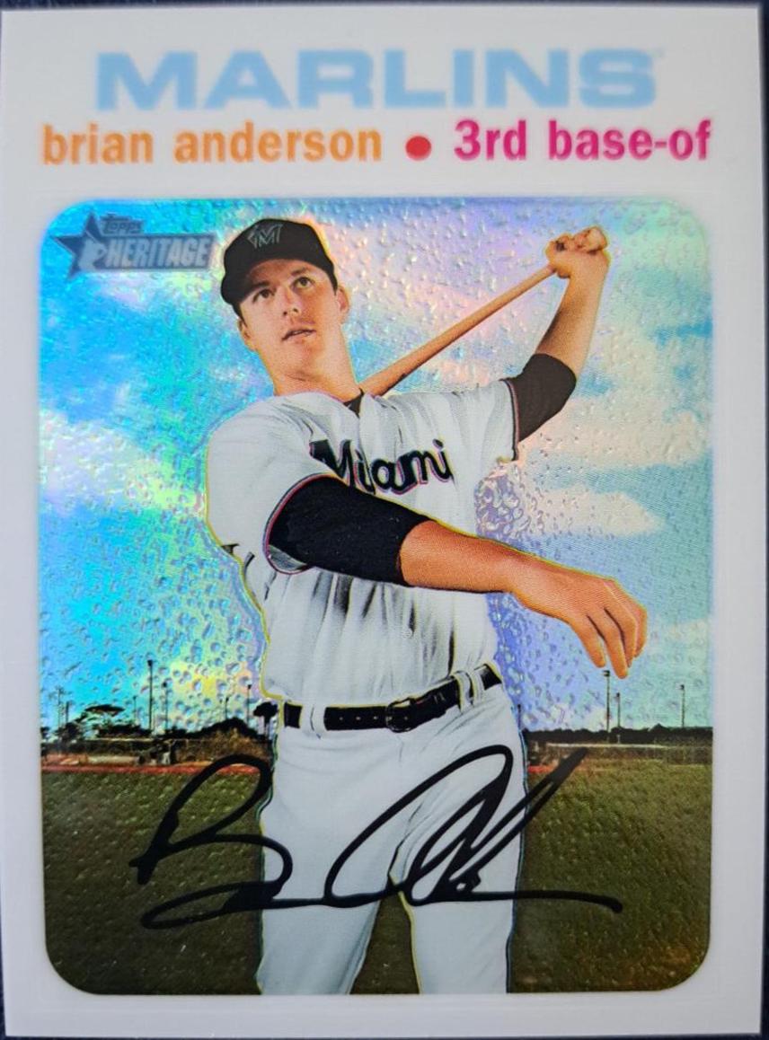 Brian Anderson [Chrome White Refractor] #THC-240